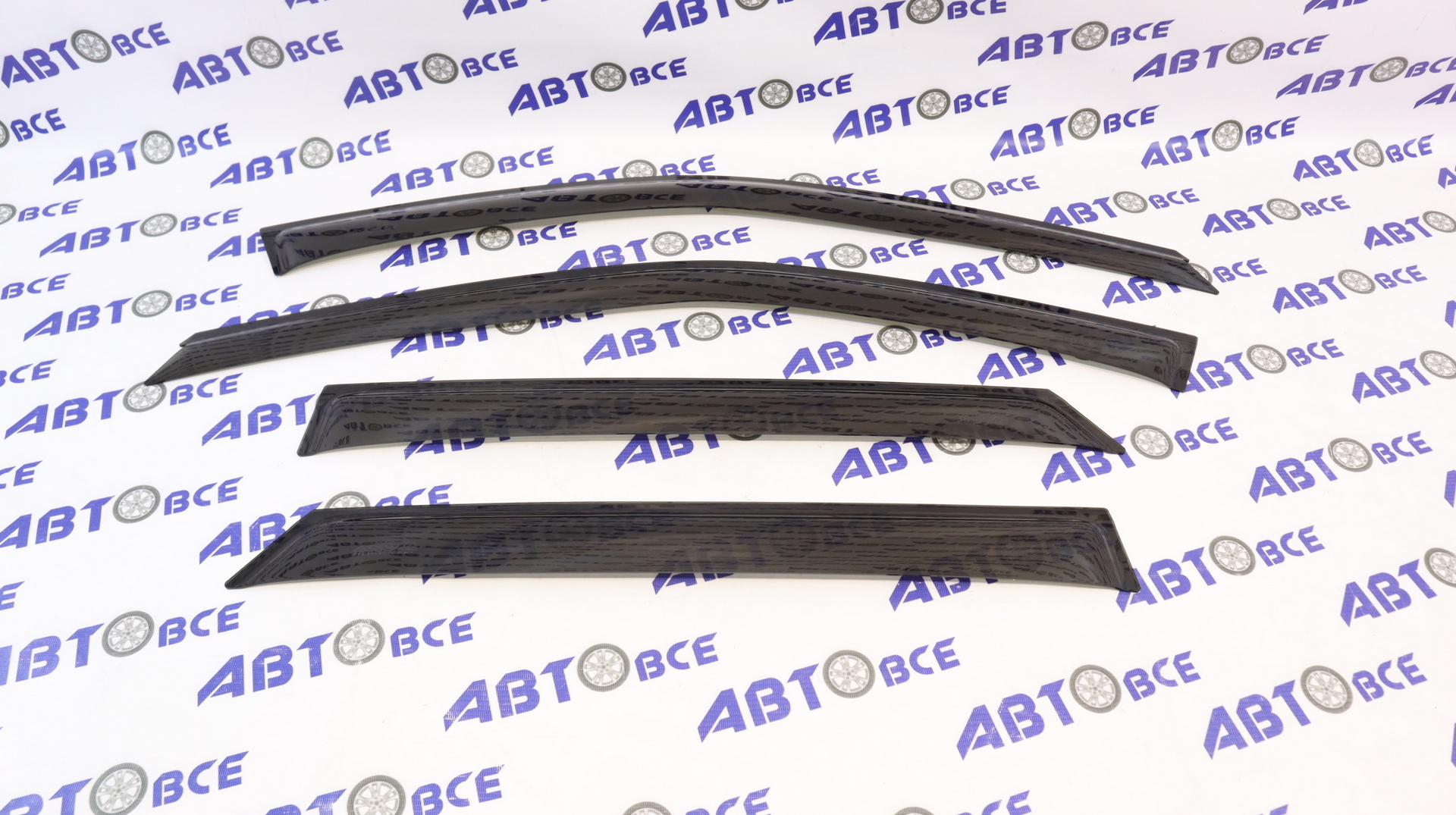 Дефлекторы боковых стекол (ветровики) ВАЗ-2190 XL (комплект 4шт) AIR